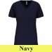 Kariban Ladies Bio150 V-Neck navy